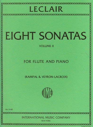 Leclair, JM :: Eight Sonatas Vol. II