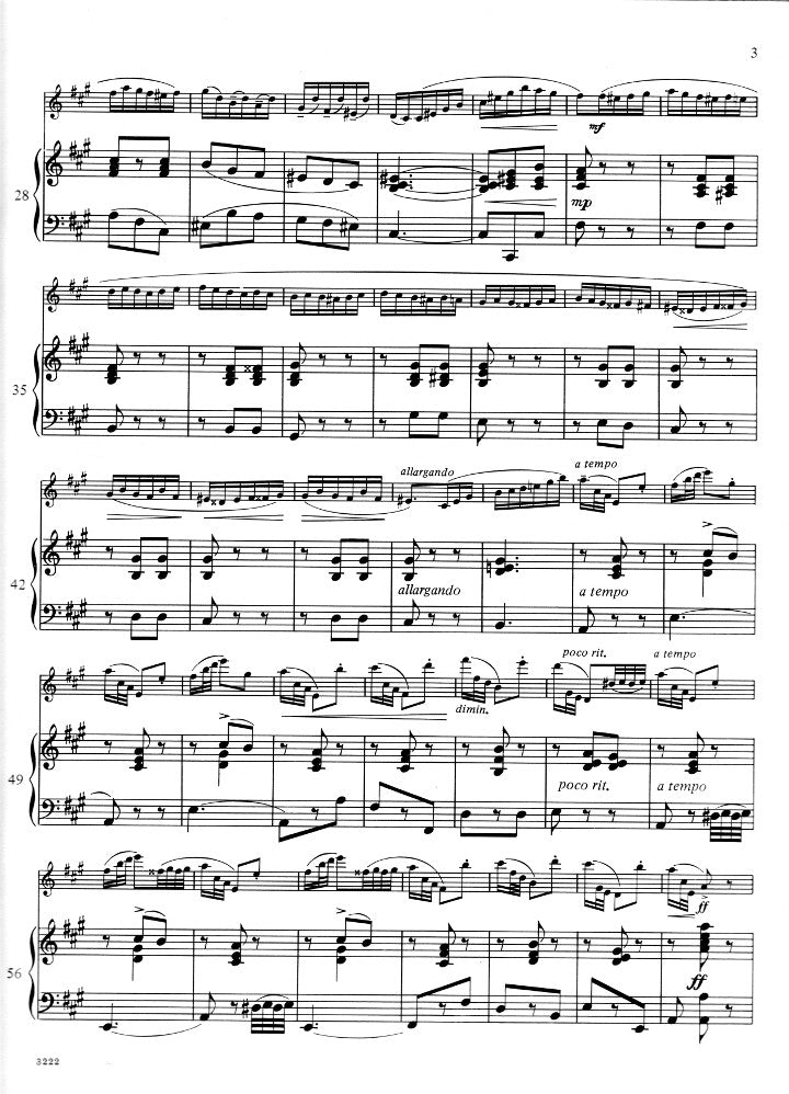 Kohler, E :: Snowflakes op. 82, no. 4