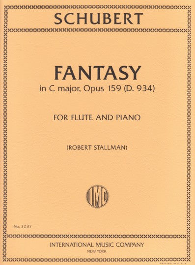 Schubert, F :: Fantasy in C Major, Opus 159 (D. 934)