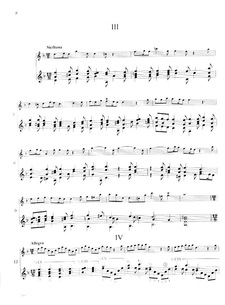 Handel, GF :: Sonata in F major, op. 1, No. 11