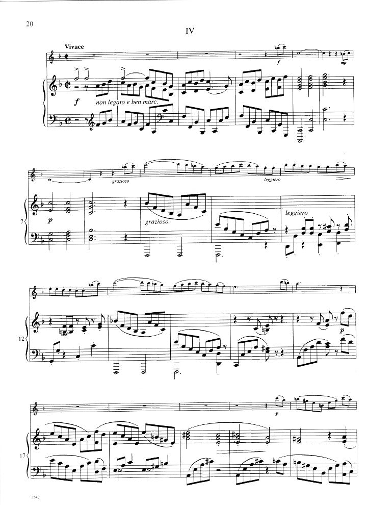 Brahms, J :: Sonata No. 1 in F minor, op. 120