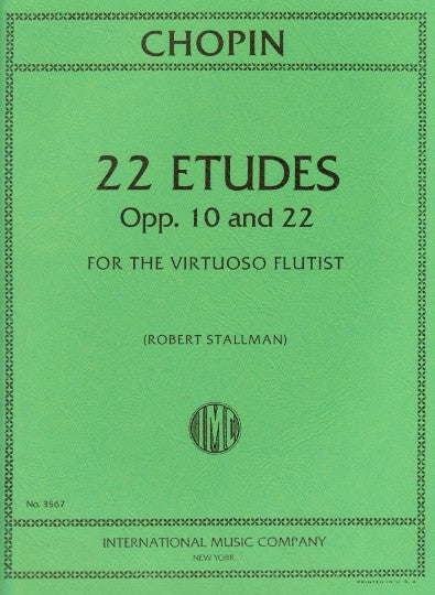 Chopin, F :: 22 Etudes op. 10 and 22