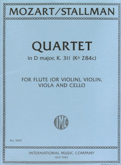 Mozart, WA :: Quartet in D Major, K. 311