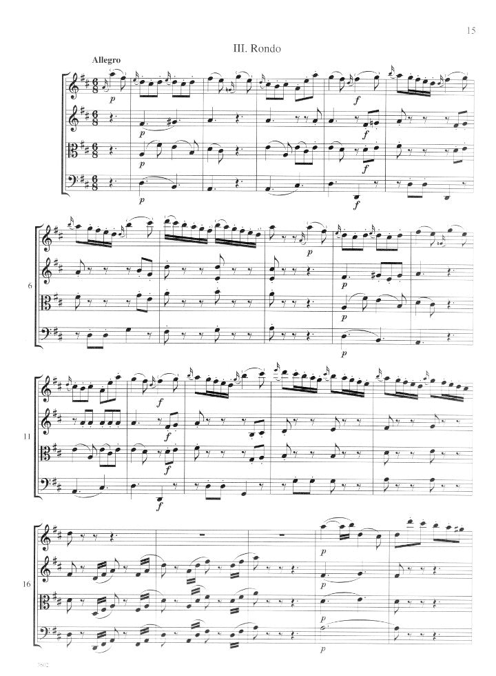 Mozart, WA :: Quartet in D Major, K. 311
