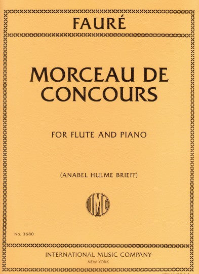 Faure, G :: Morceau de Concours