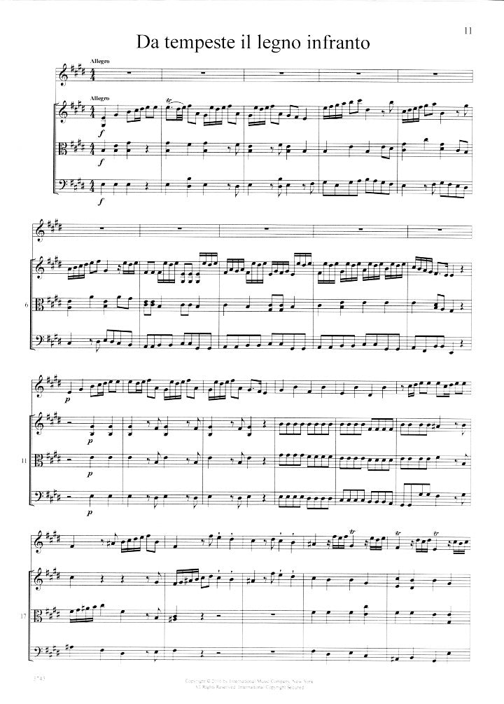 Handel, GF :: Three Arias from Giulio Cesare