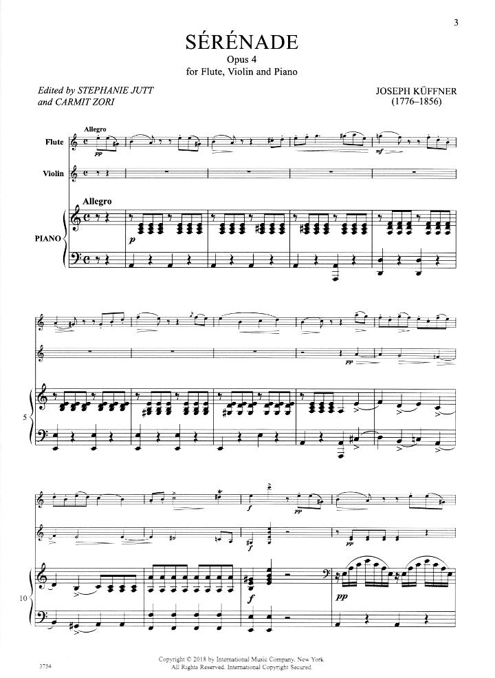 Kuffner, J :: Serenade, Op. 4