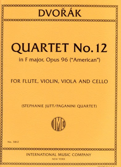Dvorak, A :: 'American' Quartet No. 12 in F Major, op. 96