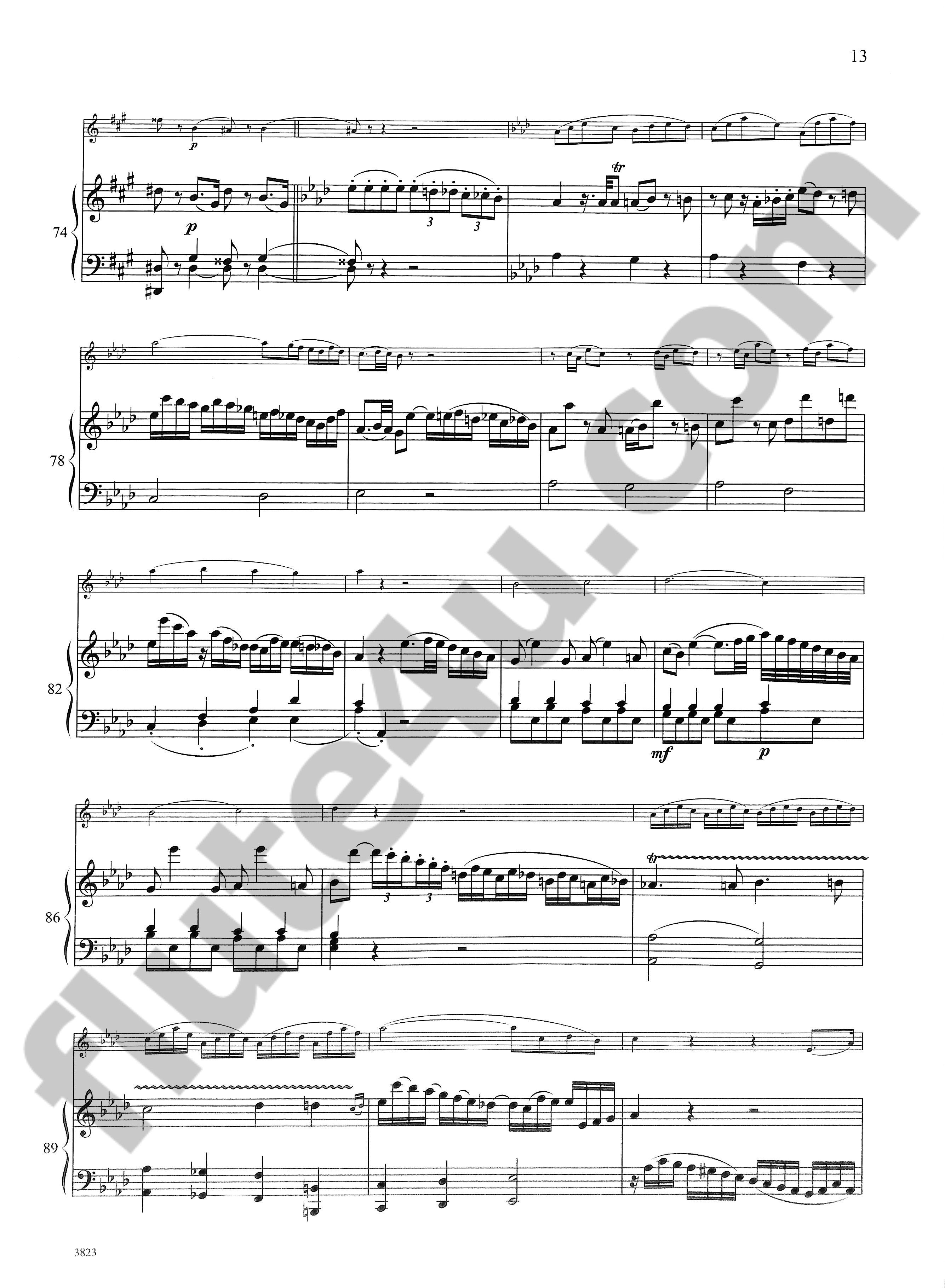 Mozart, WA :: Sonata No. 33 in E flat major, K. 481