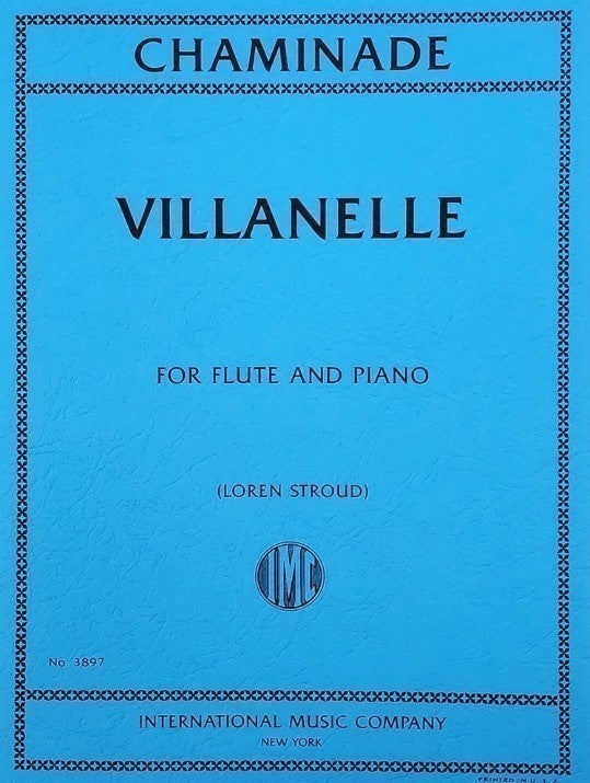 Chaminade, C :: Villanelle