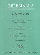 Telemann, GP :: Concerto a tre in F