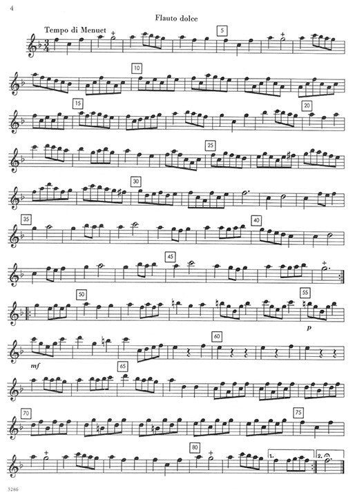 Telemann, GP :: Concerto a tre in F