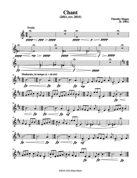 Hagen, T :: Chant
