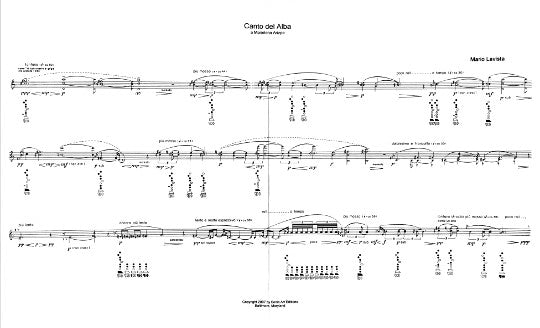 Lavista, M :: Three Pieces (Canto del Alba, Lamento, and Nocturno)