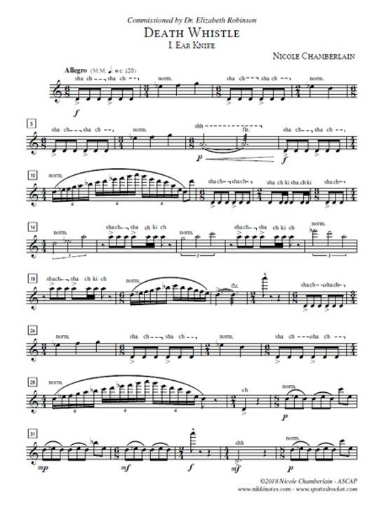 Chamberlain, N :: Death Whistle