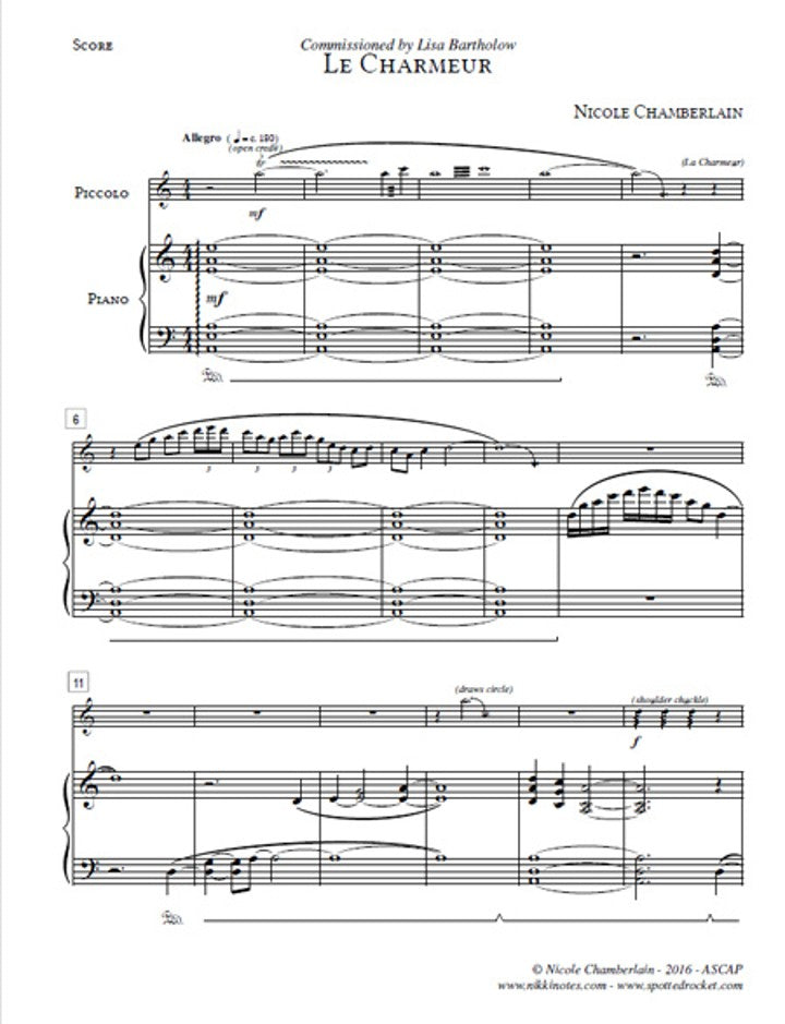 Chamberlain, N :: Le Charmeur