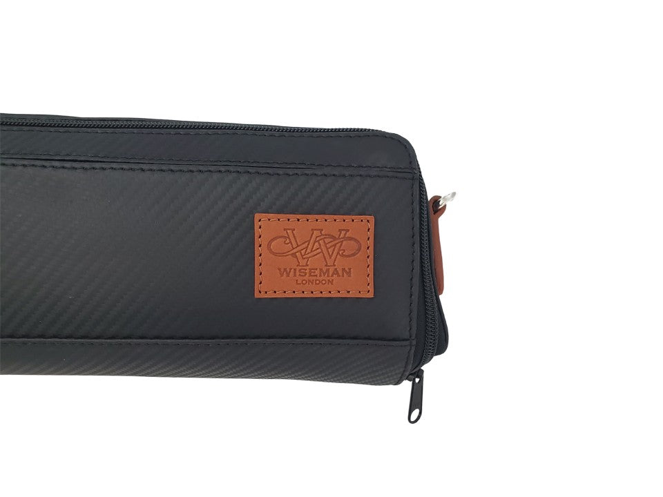 Wiseman Carbon Leather Flute Case Cover