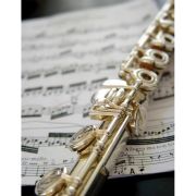 Note Cards - Gold Flute