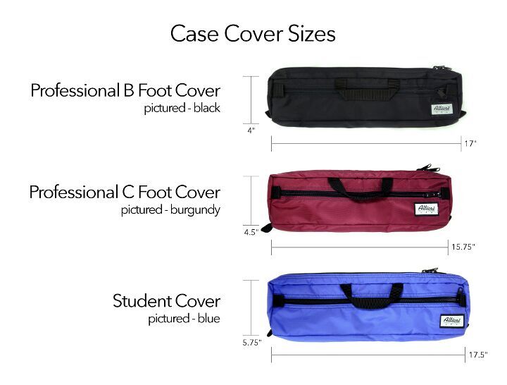Altieri - Flute Case Cover Prof. C Foot