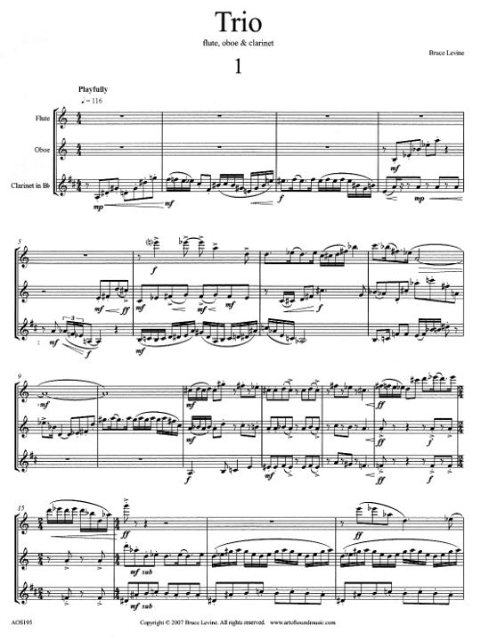 Levine, B :: Trio