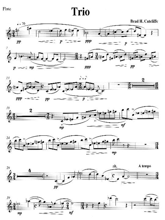 Cutcliffe, BH :: Trio