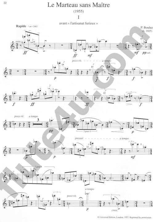 Various :: Orchestral Excerpts for Alto Flute