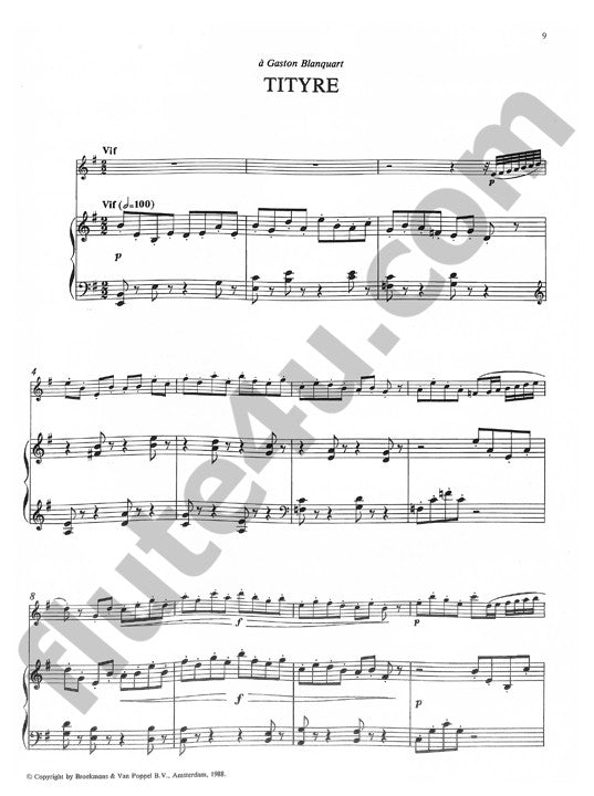 Roussel, A :: Joueurs de Flute op. 27