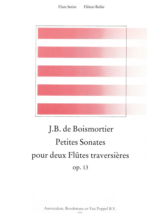 Boismortier, JB :: Petite Sonates op. 13