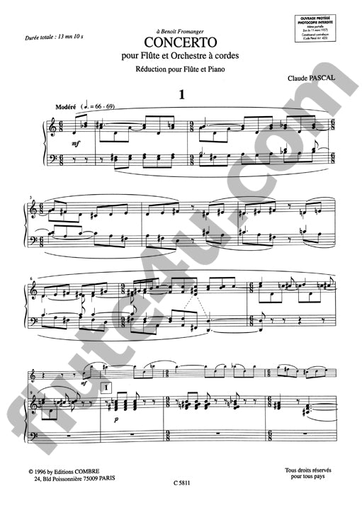 Pascal, C :: Concerto