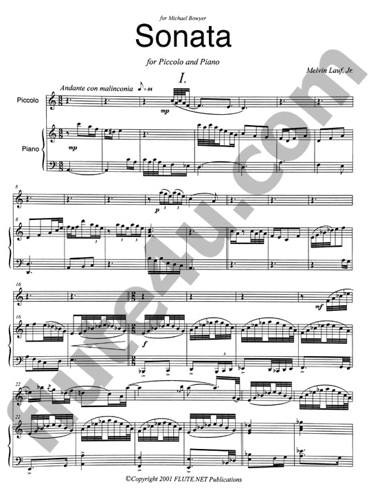 Lauf Jr, M :: Sonata