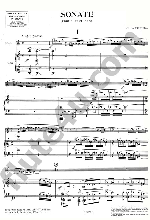 Philiba, N :: Sonate