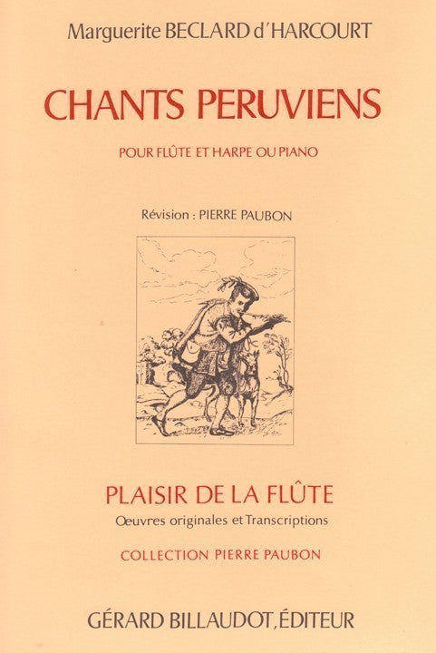 d'Harcourt, MB :: Chants Peruviens