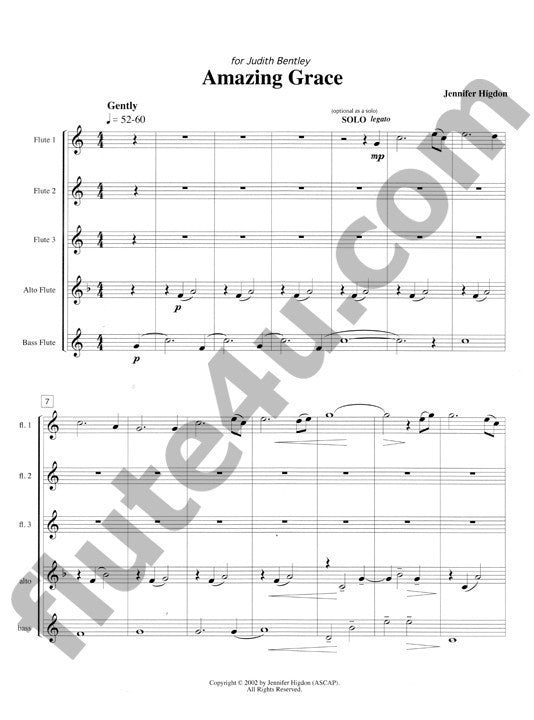 Higdon, J :: Amazing Grace