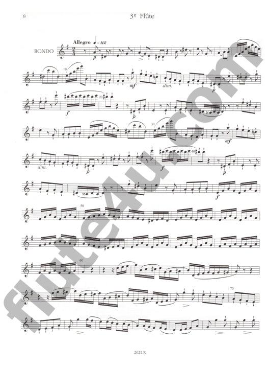 Kuhlau, F :: Trois Grands Trios, Op. 86: No. 1 in E minor