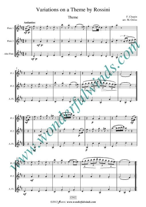 Chopin, F :: Variations on a Theme by Rossini