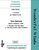 Dowland, J :: Two Dances (Lachrimae, 1604)