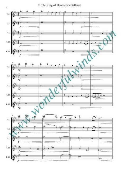 Dowland, J :: Two Dances (Lachrimae, 1604)
