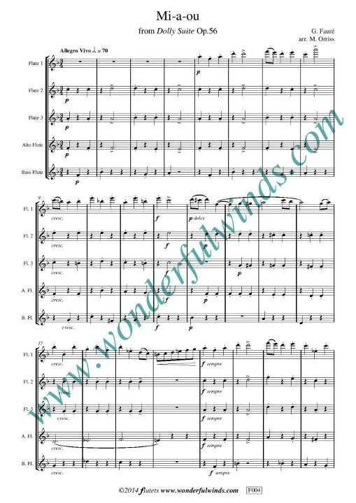 Faure, G :: MI-A-OU (Dolly Suite)