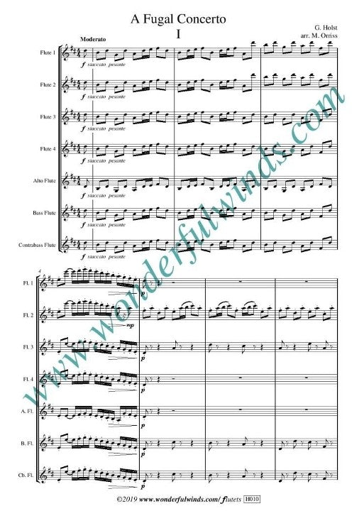 Holst, G :: A Fugal Concerto