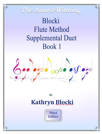 Various :: Blocki Flute Method: Supplemental Duets - Book 1