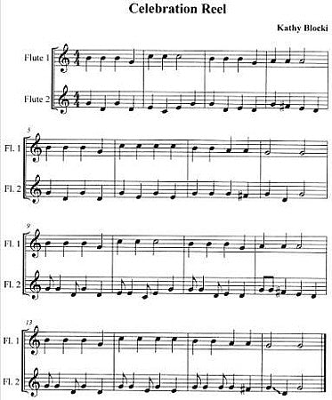 Various :: Blocki Flute Method: Supplemental Duets - Book 1
