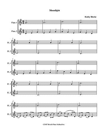 Various :: Blocki Flute Method: Supplemental Duets - Book 1
