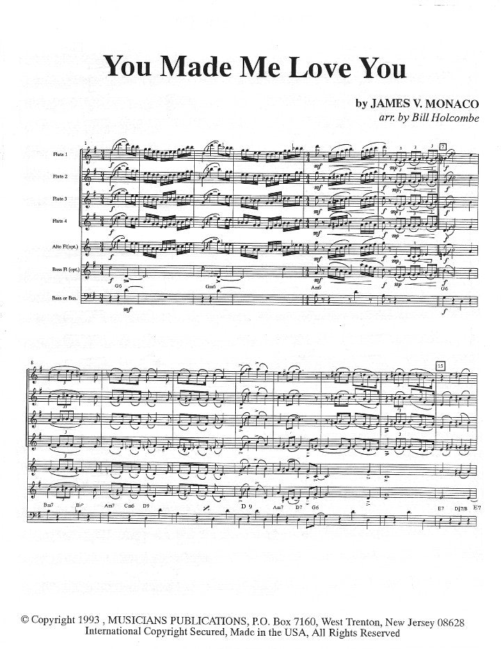 Monaco, JV :: You Made Me Love You