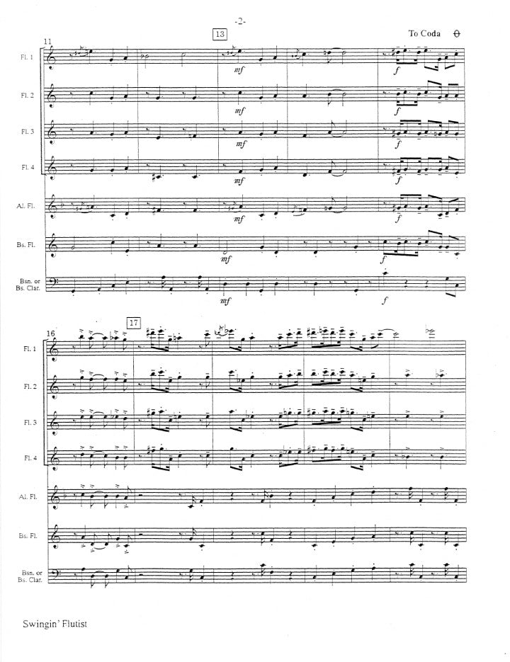 Holcombe, B :: Swingin' Flutist