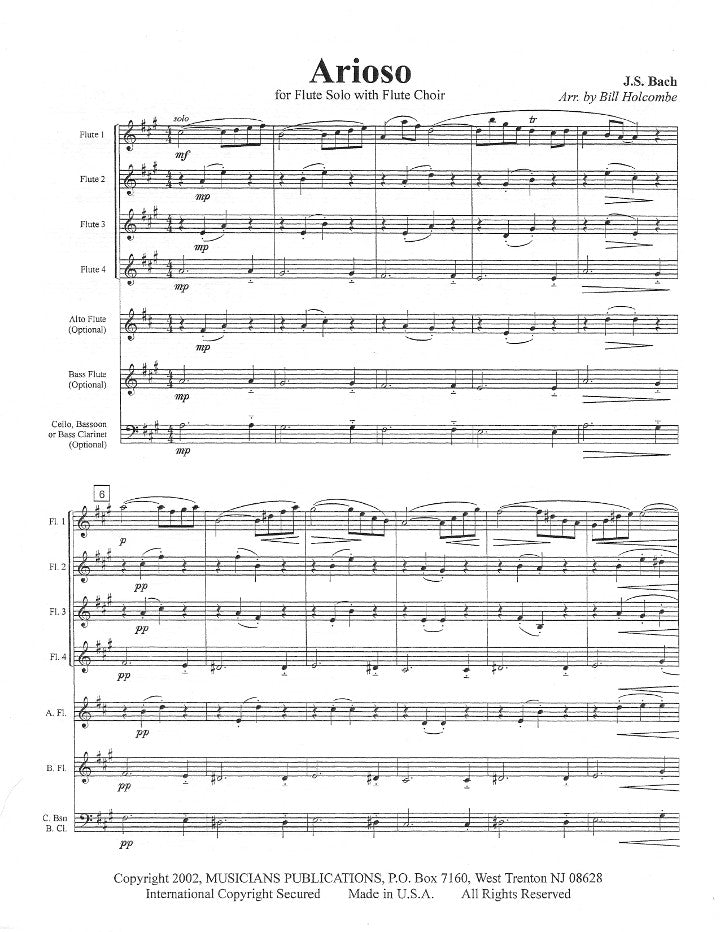 Bach, JS :: Arioso