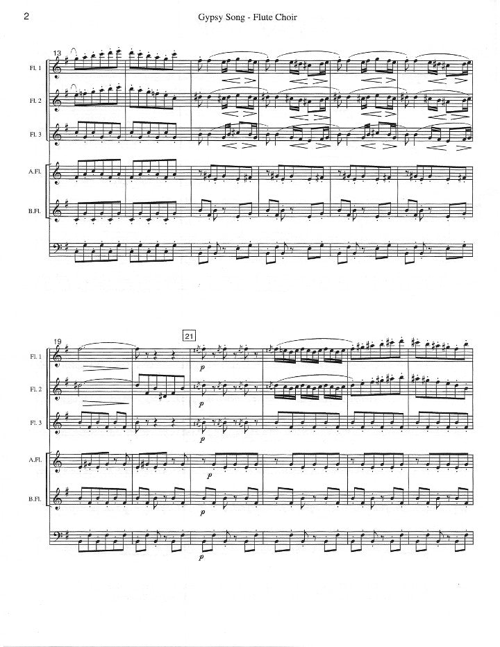 Bizet, G :: Gypsy Song