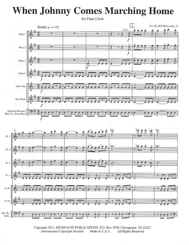 Traditional :: When Johnny Comes Marching Home