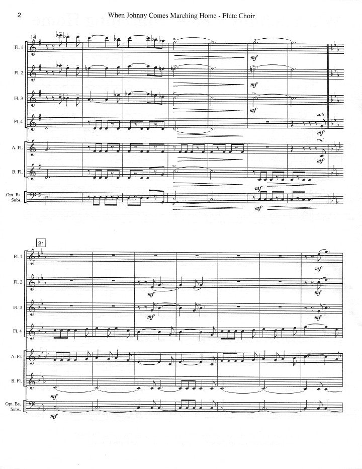 Traditional :: When Johnny Comes Marching Home