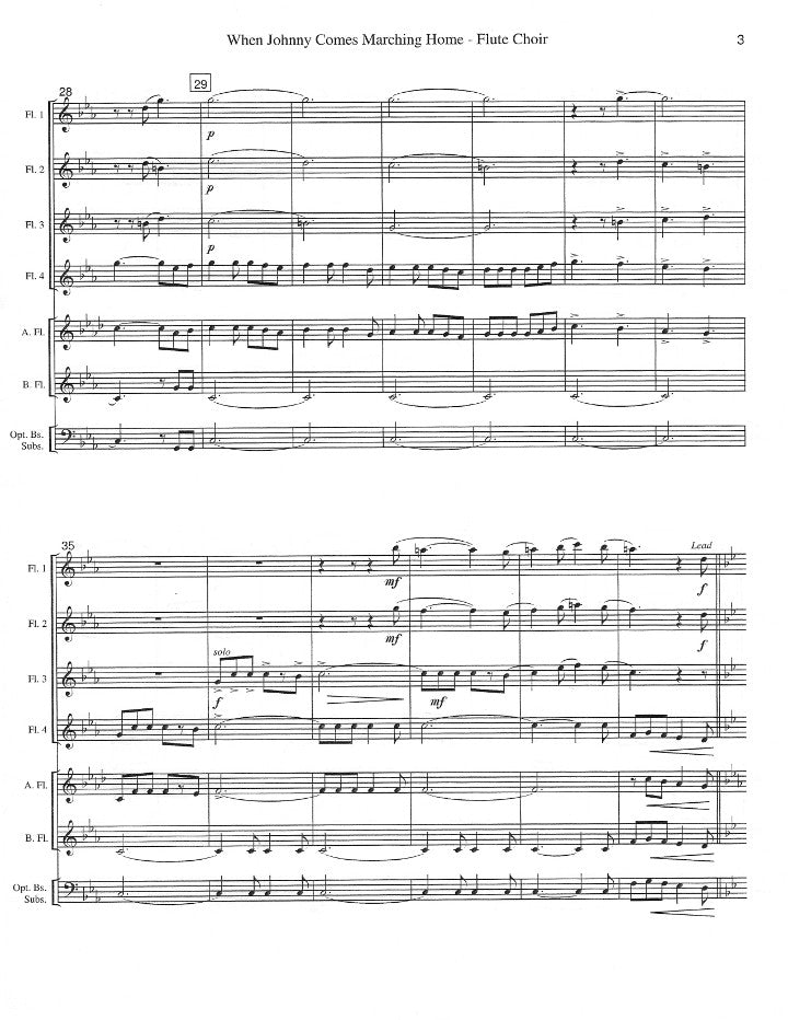 Traditional :: When Johnny Comes Marching Home