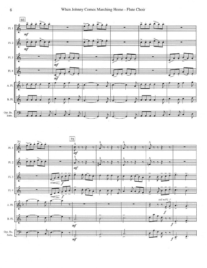 Traditional :: When Johnny Comes Marching Home